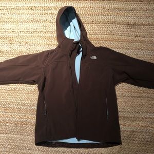 North face apex with hood